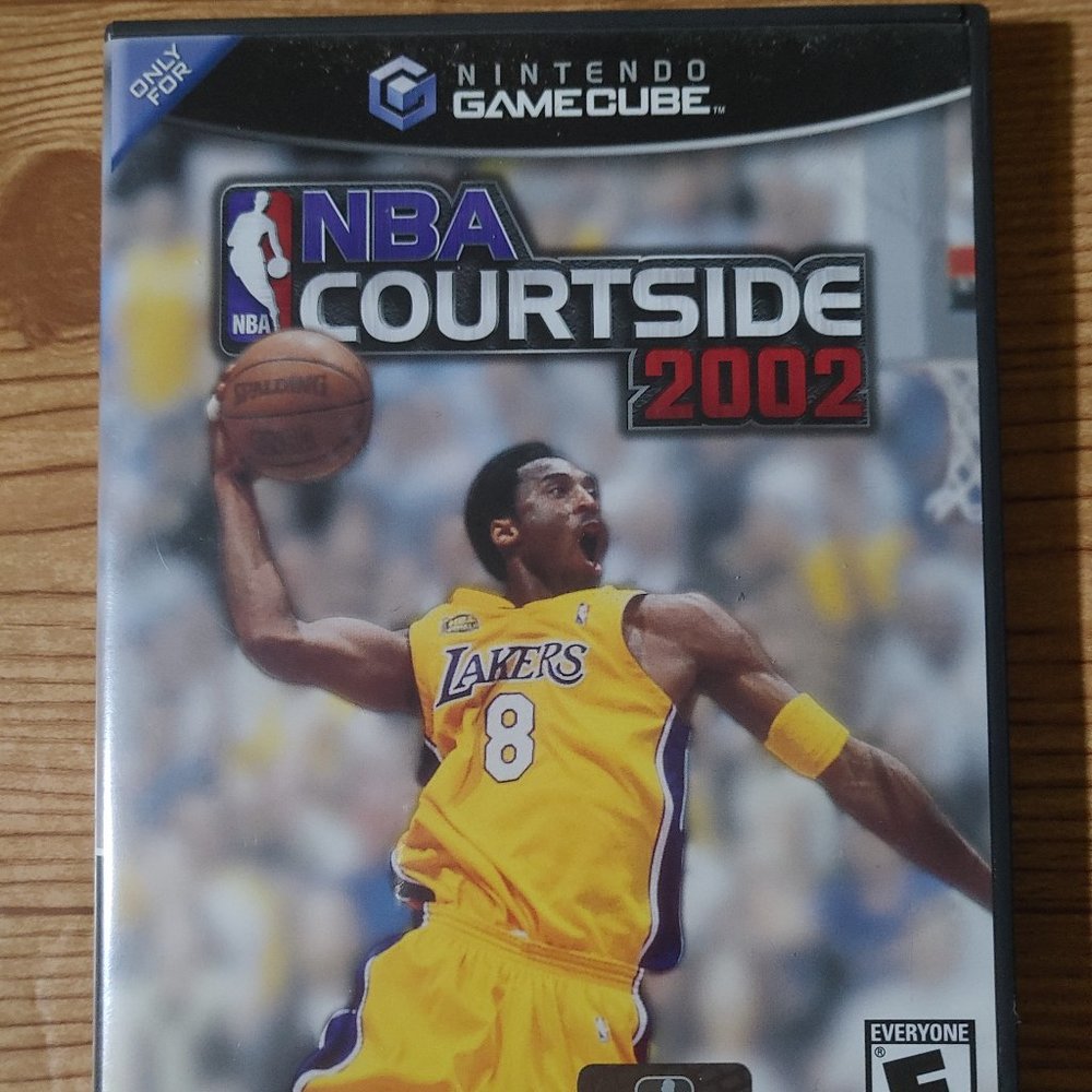 NBA Courtside 2002 feat Kobe Bryant Gamecube game (CIB)